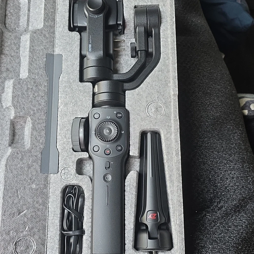 Zhiyun Smooth 4 Gimbal for iPhone/Android 3-Axis Handheld Stabilizer with Tripod